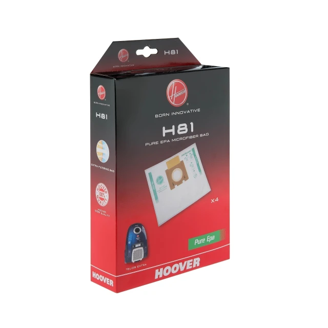 Мішки для пилососа Hoover Pure Epa H81 мікрофібра White (8016361947214)