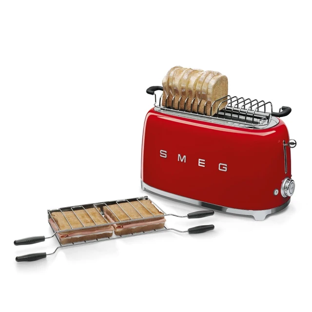 Тостер Smeg TSF02RDEU (8017709190750)