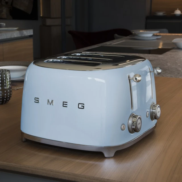 Тостер Smeg TSF03PBEU Pastel Blue (8017709263379)