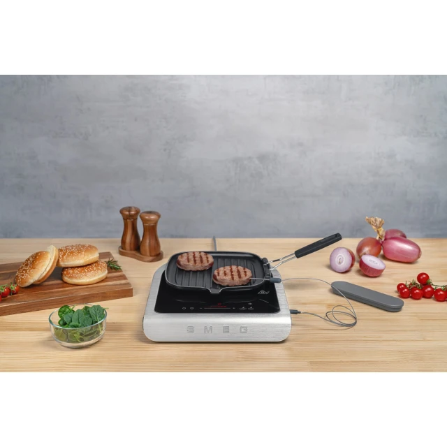 Індукційна варильна поверхня Smeg PIC01BLMEU Black (8017709339739)