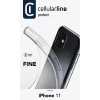 Чохол Cellularline Fine iPhone 11 Clear (FINECIPHXR2T)