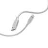 Кабель Cellularline Soft Cable USB-A to Lightning MFi 1.2m Grey (USBDATASOFTMFID)