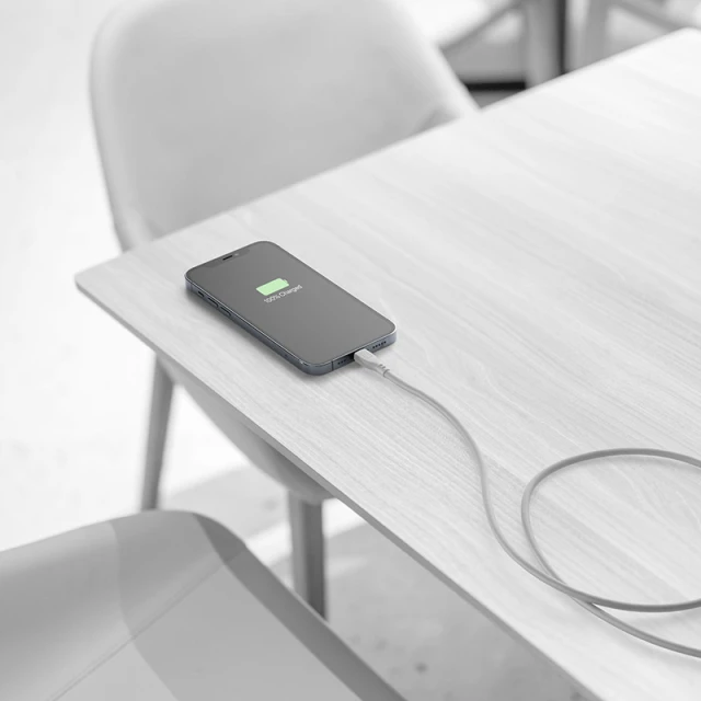 Кабель Cellularline Soft Cable USB-A to Lightning MFi 1.2m Grey (USBDATASOFTMFID)