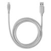Кабель Cellularline Soft Cable USB-A to Lightning MFi 1.2m Grey (USBDATASOFTMFID)