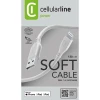 Кабель Cellularline Soft Cable USB-A to Lightning MFi 1.2m Grey (USBDATASOFTMFID)