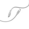 Кабель Cellularline Soft Cable USB-C to USB-C 1.2 m Grey (USBDATASOFTC2CD)