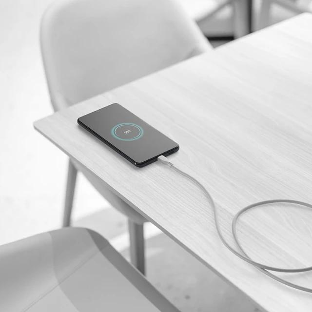 Кабель Cellularline Soft Cable USB-C to USB-C 1.2 m Grey (USBDATASOFTC2CD)