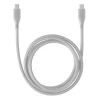 Кабель Cellularline Soft Cable USB-C to USB-C 1.2 m Grey (USBDATASOFTC2CD)