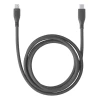Кабель Cellularline Soft Cable USB-C to Lightning MFi 1.2 m Black (USBDATASOFTC2LMFIK)