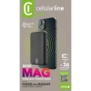 Power Bank Cellularline MAG 5000 5000mAh 7.5W Black (PBMAGSFCOL5000WIRK)