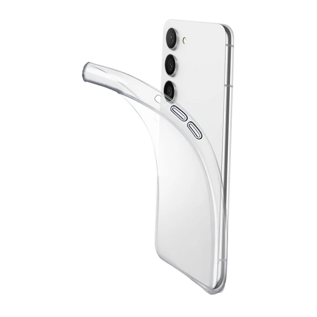 Чохол Cellularline Fine для Samsung Galaxy S23 Clear (FINECGALS23T)