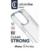 Чохол Cellularline Clear Strong для iPhone 15 Pro Max Clear (CLEARDUOIPH15PRMT)