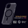 Чохол Cellularline Tetra Force Strong Guard Mag для iPhone 15 Pro Transparent with MagSafe (TETRACMAGIPH15PROT)