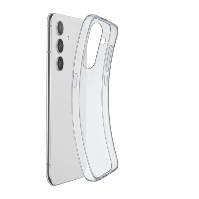 Чохол Cellularline Fine для Samsung Galaxy S24 Clear (FINECGALS24T)