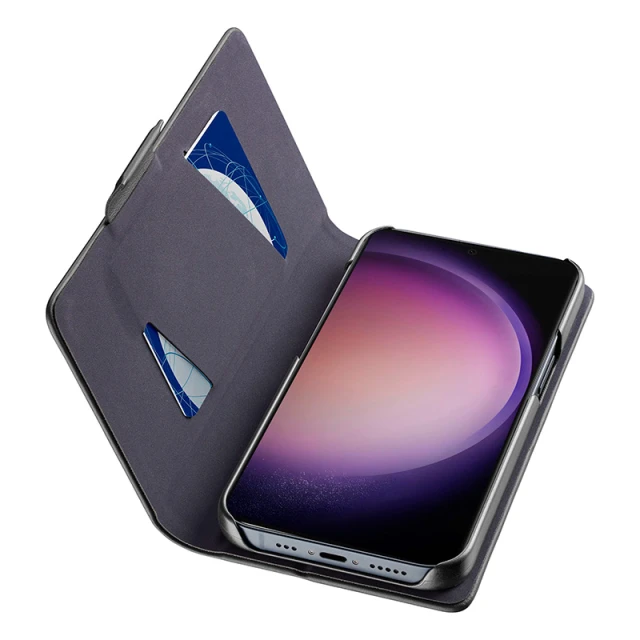 Чохол Cellularline Book Case для Samsung Galaxy S24 Ultra Black (BOOK3GALS24UK)