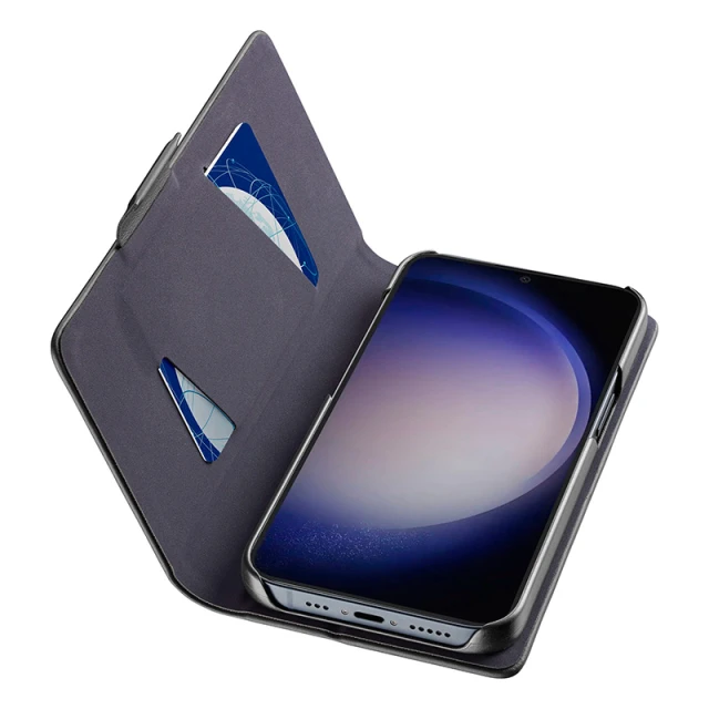 Чехол Cellularline Book Case для Samsung Galaxy S24 Black (BOOK3GALS24K)