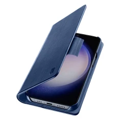 Чохол Cellularline Book Case для Samsung Galaxy S24 Navy (BOOK3GALS24B)