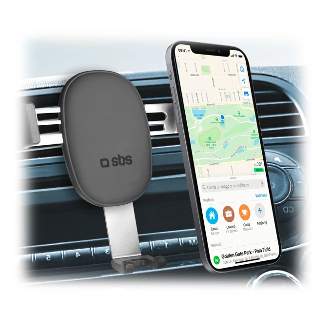 Автотримач SBS на дефлектор гравітаційний Black (8018417248931)
