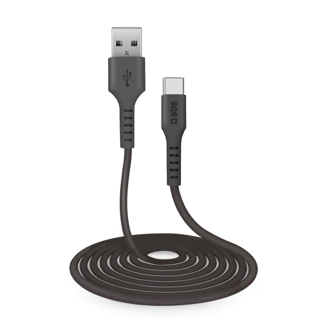 Кабель SBS TECABLETC3MTK USB-A - USB-C 3m Black (8018417257889)