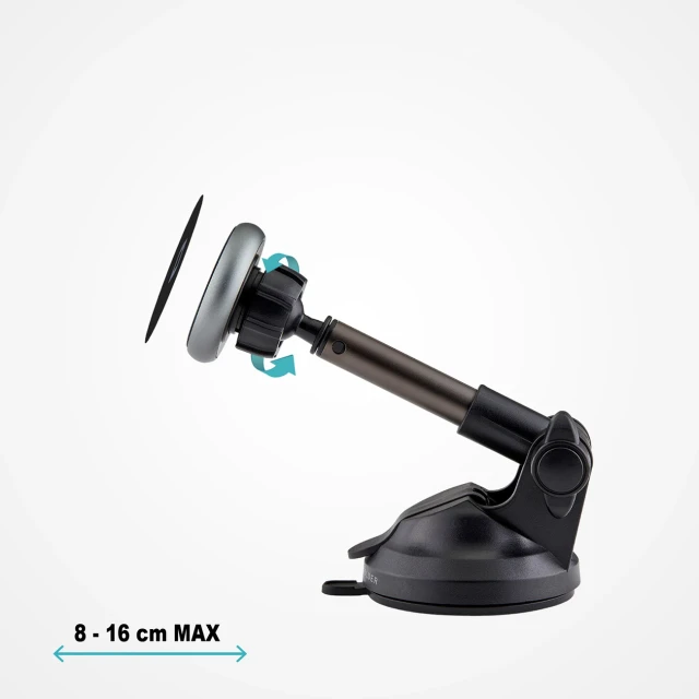 Автотримач SBS телескопічний Black with MagSafe (8018417265952)