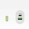 Мережевий зарядний пристрій SBS TETRPD20W 20W USB-A USB-C White (8018417324079)