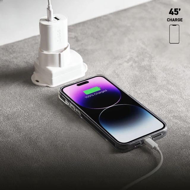 Мережевий зарядний пристрій SBS TETRPD20W 20W USB-A USB-C White (8018417324079)