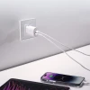 Мережевий зарядний пристрій SBS TETRPD20W 20W USB-A USB-C White (8018417324079)