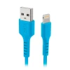 Кабель SBS USB-A - Lightning Blue (8018417327452)