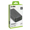 Powerbank SBS 30000 mAh 2 x USB-C 2 x USB-A Black (8018417435775)