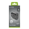 Зарядний пристрій SBS TETR1CPD25 25W USB-C з Power Delivery Black (8018417439377)