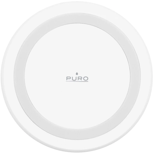 Беспроводная зарядная станция Puro Wireless Charging Station QI White (PUFCCSQI10W2WHI)