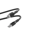 Кабель Puro Icon Soft USB-C to USB-C 1.5 m Black (PUUSBCUSBCICONBLK)