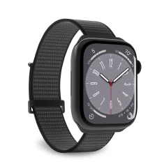 Ремешок Puro Nylon Sport для Apple Watch Series 11/10 42 mm | Series 9/8/7 41 mm | 6/5/SE 40 mm | 3/2/1 38 mm Black (PUSPORTAW40BLK)