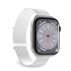 Ремешок Puro Nylon Sport для Apple Watch Series 11/10 42 mm | Series 9/8/7 41 mm | 6/5/SE 40 mm | 3/2/1 38 mm White (PUSPORTAW40WHI)