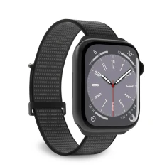 Ремінець Puro Nylon Sport для Apple Watch Ultra 3/2/1 49 mm | Series 11/10 46 mm | Series 9/8/7/6/5/4/SE 45 mm | 44 mm Black (PUSPORTAW44BLK)