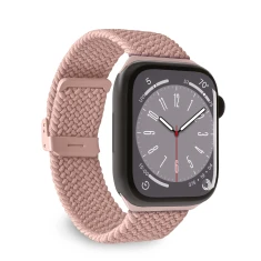 Ремешок Puro Loop Band плетеный для Apple Watch Series 11/10 42 mm | Series 9/8/7 41 mm | 6/5/SE 40 mm | 3/2/1 38 mm Pink (PUAW40LOOPROSE)