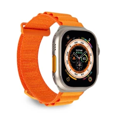 Ремінець Puro Extreme Band для Apple Watch Ultra 3/2/1 49 mm | Series 11/10 46 mm | Series 9/8/7/6/5/4/SE 45 mm | 44 mm Orange (PUAW44EXTREMEORA)