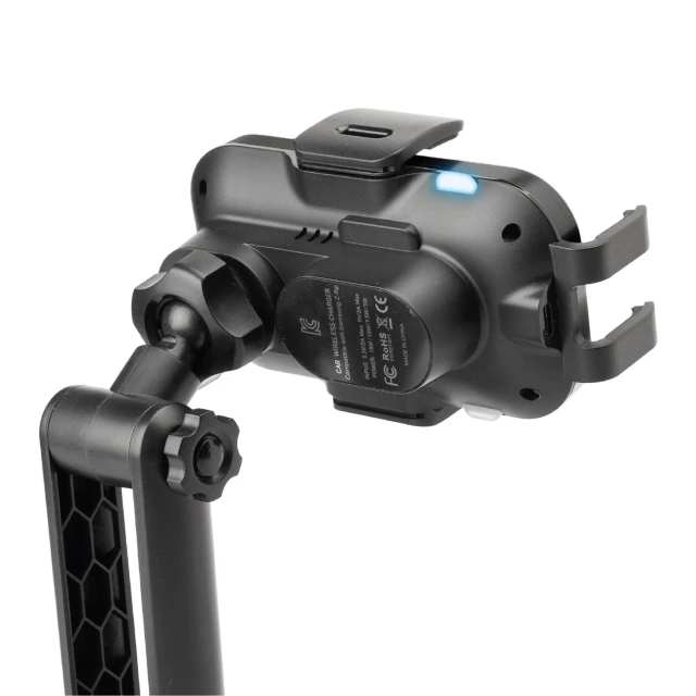 Автотримач SBS з бездротовою зарядкою 15W Black (8018417445224)