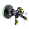 Автотримач SBS з бездротовою зарядкою 15W на дефлектор Black with MagSafe (8018417445231)
