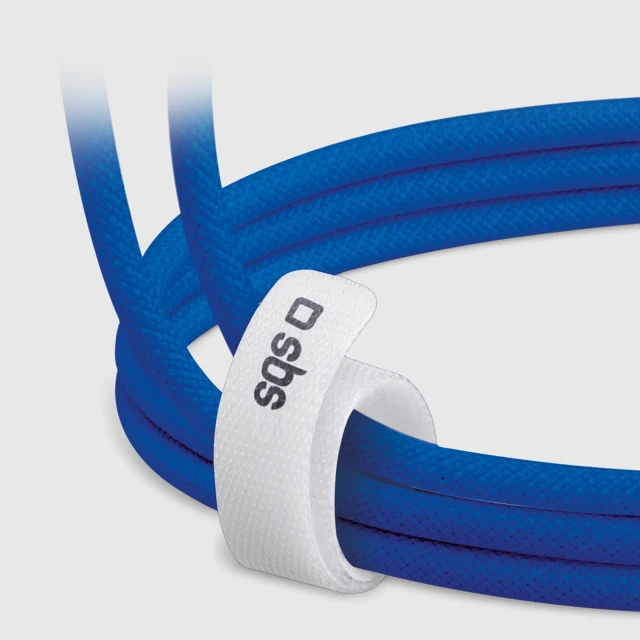 Кабель SBS USB-C - USB-C 1.5m 60W Blue (8018417447792)