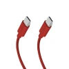 Кабель SBS USB-C - USB-C 1.5m 60W Red (8018417447808)