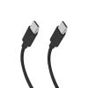 Кабель SBS TECABLETISSUETCCK USB-C - USB-C 1.5m 60W Black (8018417447815)