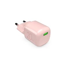 Зарядний пристрій Puro 20W GaN USB-C Pink (8018417449703)