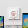 Зарядний пристрій Puro 20W GaN USB-C Pink (8018417449703)
