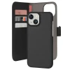 Чехол Puro Wallet Detachable для iPhone 15 Plus Black (PUIPC1567BOOKC3BLK)