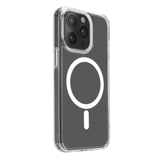 Чохол Puro Lite Mag для iPhone 15 Pro Clear with MagSafe (8018417455643)