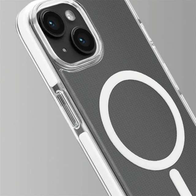 Чохол Puro Litemag Pro для iPhone 15 Transparent (PUIPC1561LITEMPWHI)