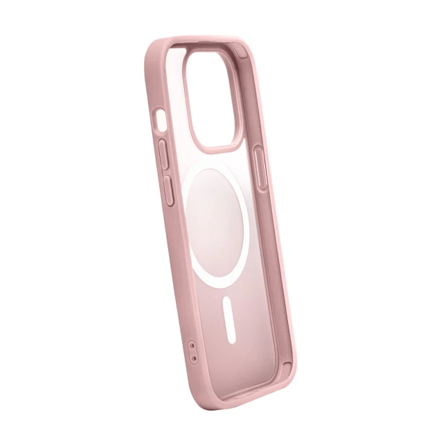 Чохол Puro Gradient для iPhone 15 Plus Pink with MagSafe (8018417455865)