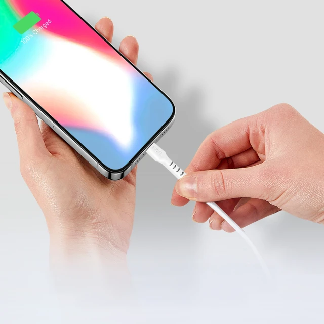 Кабель SBS USB-C - USB-C Power Delivery 25W 1 м White (8018417457647)