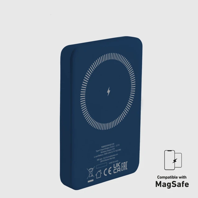 Powerbank SBS TEBB5000MAG1CB 5000 mAh Blue with MagSafe (8018417464805)